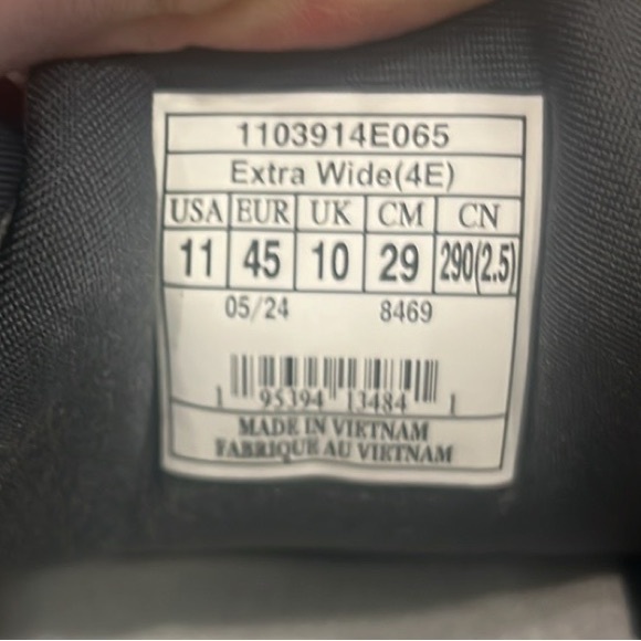 NWT’S Brooks Adrenaline GTS 23 Oyster Ebony Alloy 110391 1D 065 SZ 20.5 SZ 11 - Picture 11 of 11